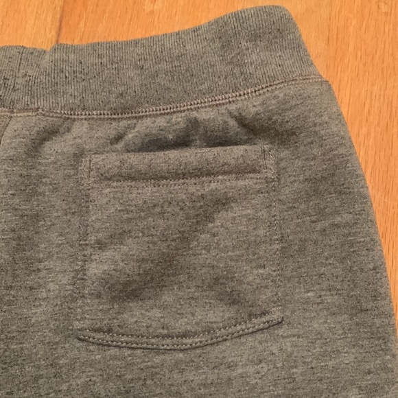 Lands End Youth Lined Sweatpants- Size M- Sherpa Fleece Lined- WARM! Grey Unisex - Picture 9 of 12